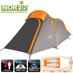 Двухместная палатка Norfin Roxen 2 Alu